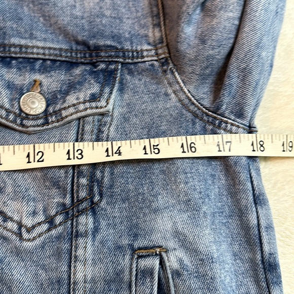 Free People Rumors Denim Jacket Size S - Picture 8 of 10